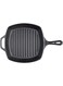 Prestige Cast Iron Grill 25cm/9.8"   Iron Grill Pan with Handle   Pre Seasoned Induction Cookware Black - PR48886