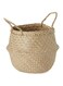 HomeBox Natura Seagrass Laundry Basket, 25 cm x 32 cm Size