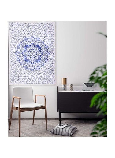 Craft Trade Tapestry Psychedelic Boho Bohemian Wall Hanging Cotton Poster for Home Living Decor (Multi Colour, 30 X 40 Inches)