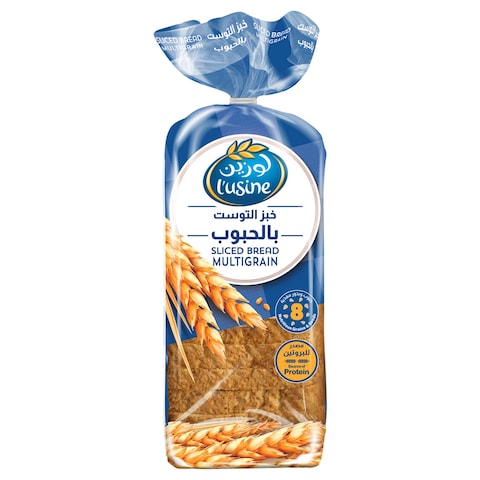 لوزين شرائح خبز متعدد الحبوب 600 غرام