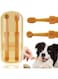 SWIUKPHE Pet Toothbrush, Pet Silicone Toothbrush Cat Tooth Brushing Kit with Storage Cup, 360 Pet Puppy Kitten Toothbrush Tongue Cleaning Brush, Dental Care for Small Pets
