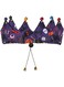 OHANA Halloween Theme Scarfs with bells for Pets, Cats, Dogs, Rabbit Costumes - PURPLE