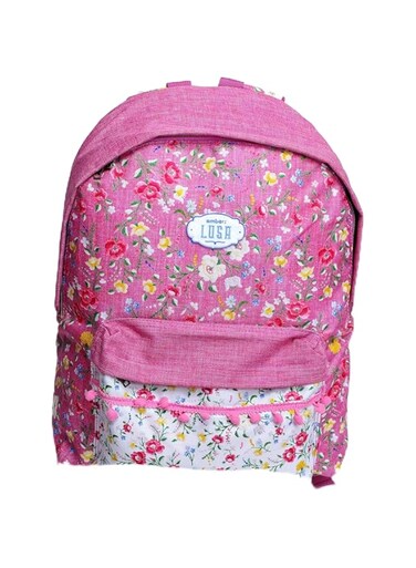 Ambar Lusa Flower School Backpack, 16.4-Inch Size, Pink