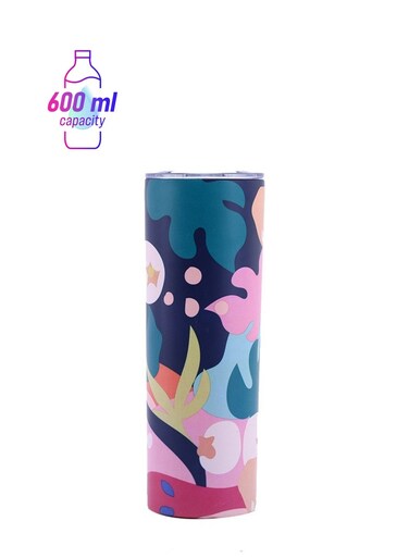 Insulated Double Wall Stainless Steel Water Bottle 6.8x21.5cm