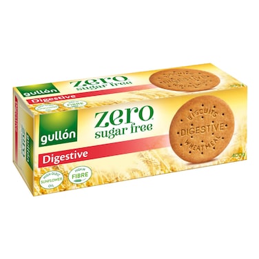 Gullon Zero No Sugar Added Digestive Biscuits, 400g