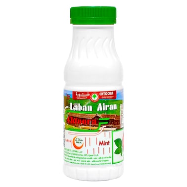 Chtoora Full Fat Laban Airan with Mint, 225ml