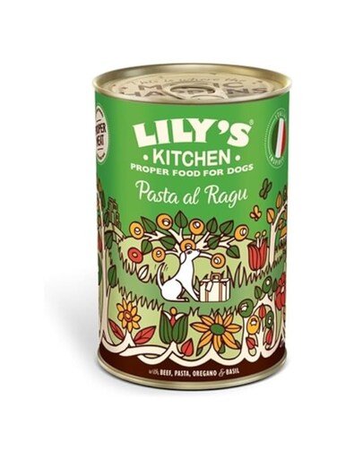 Lily's Kitchen Dog Pasta Al Ragu Wet Dog Food - 400G