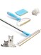 Azonee Pet Hair Remover for Carpet, 3Pcs Pet Hair Removal Tool with Telescopic 55" Handle Carpet Rug Rake for Dog Cat Hair Removal with 180&deg; Rotation Carpet Scraper, Pet Hair Removal Broom