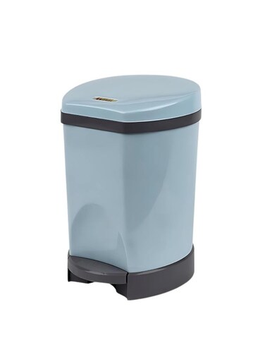 15L Plastic Garbage Bin Durable Waste Bin for Home, Office, Bathroom   Compact, Easy to Clean, Sturdy Construction, Space-Saving Design, Perfect for Indoor &amp; Outdoor Use