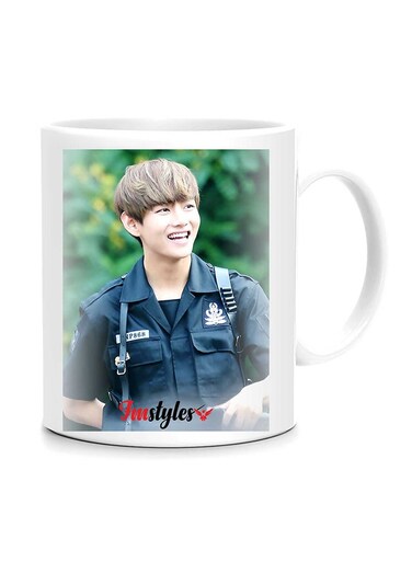 Styles BTS V Fm3 Printed Mug White 10cm
