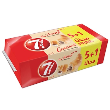 7 Days Chocolate Filled Croissant, 55g Pack of 6