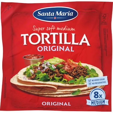 Santa Maria Original Soft Tortilla 320g