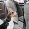 Oncpcare Car Dog Barrier High See Through Storage Net Vehicle Pet Barrier for Cars Trucks and SUV Car Seat Net to Keep Dogs and Pet Hair Out of Back Seat