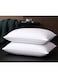 Set of 2-Bed Pillow Single Piping Hotel Standard Extra Soft Microfiber Anti Allergic&amp;Anti-bacterial, Size(50x70CM)