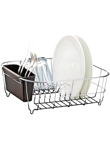 Neat-O Deluxe Chrome-plated Steel Small Dish Drainers (Black)
