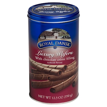 Royal Dansk with Chocolate Creme Filling Luxury Wafers, 350g