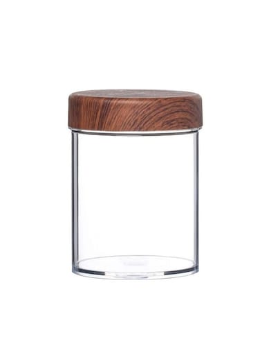 Round Plastic Jar 1 Liter-10828M