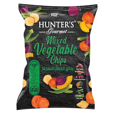 Hunter's Gourmet Mix Vegetable Chips, 75g