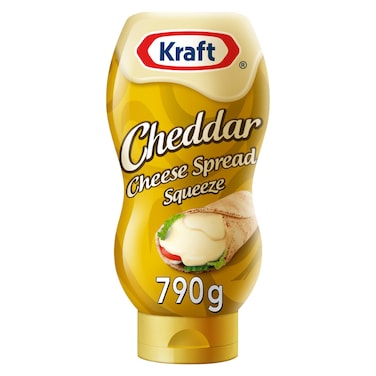 Kraft Original Cheddar Cheese Squeeze Bottle, 790g