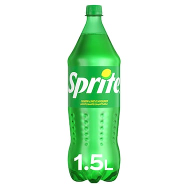 Sprite Lemon Lime Flavoured Carbonated Soft Drink PET Bottle, 1.5L