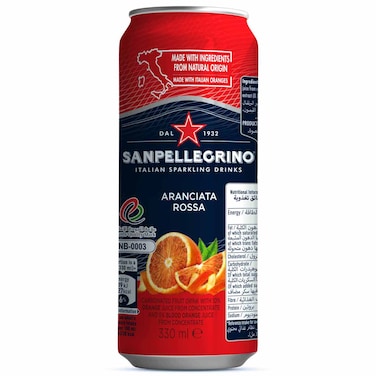 Sanpellegrino Italian Sparkling Drink Limonata, Sparkling Lemon Beverage, 330ml Pack of 6 