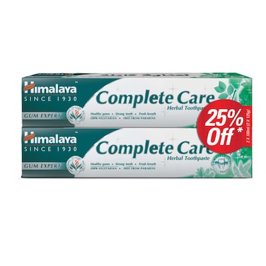Himalaya Gum Expert Complete Care Herbal Toothpaste White 100ml Pack of 2