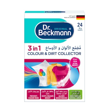 د. بيكمان ورقة جمع الألوان والأوساخ، لون أبيض، 24 قطعة