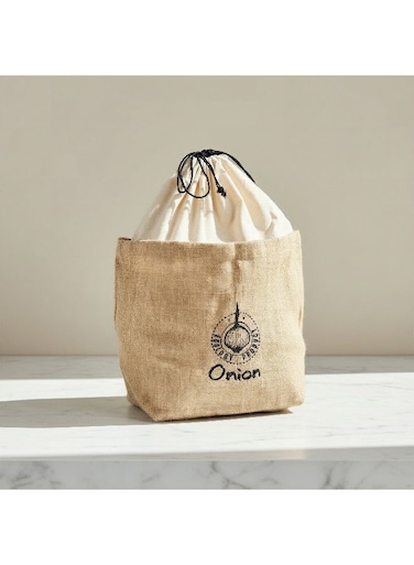 Box Jute Onion Bag - 25x15 cm