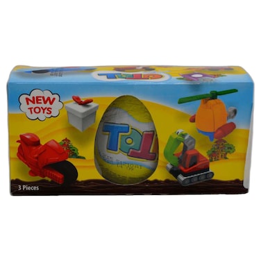 Tolo Extra Milk Chocolate Novelty Egg with Toy, 20g