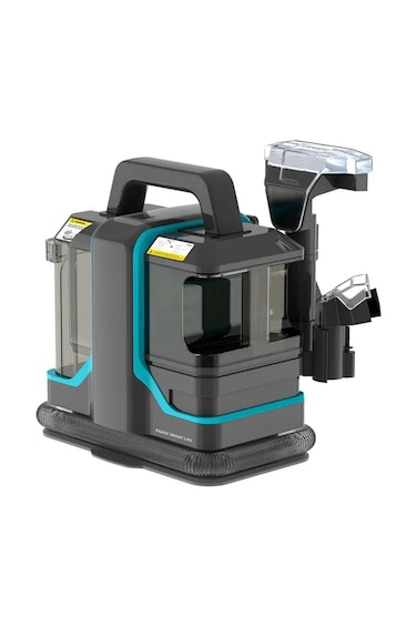 Portable Carpet and Upholstery Cleaner, 1.5L Capacity, Self-Cleaning Hose