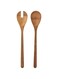 Digital Shoppy GR&Ouml;NSAKER 2-Piece Salad Servers Set, Bamboo