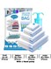 Storage Bags 12 pcs with Free Hand Pump Reusable Travel Compression Storage Bags for Clothes, Comforters &amp; Blankets Space Saver Bags with Hand Pump