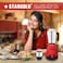 STARGOLD 2 In 1 Mixer Grinder 600W 1.2 Liter 3 Stainless Steel Jar