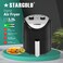 STARGOLD Air Fryer 3.5 Liter Oil Free 1200W Rapid Air Technology Hot Air Circulation Temperature Control Timer Function Air Fryer
