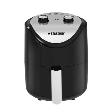 STARGOLD Air Fryer 3.5 Liter Oil Free 1200W Rapid Air Technology Hot Air Circulation Temperature Control Timer Function Air Fryer