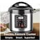STARGOLD Smart Pressure Cooker Touch Program Instant Cooking Pot 6 L Capacity 1000 W 10 in 1