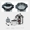 STARGOLD Smart Pressure Cooker Touch Program Instant Cooking Pot 6 L Capacity 1000 W 10 in 1
