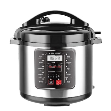 STARGOLD Smart Pressure Cooker Touch Program Instant Cooking Pot 8L Capacity 1300 Watts