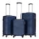 VIPTOUR ABS Hardside 3Pcs Trolley Luggage Set Spinner Wheels With Number Lock 20/24/28 Inches, VT-A393