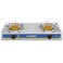STARGOLD Double Burner Gas Cooker, High-Efficiency Stainless Steel Stove, SG-1131