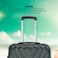 VIPTOUR ABS Hardside 3Pcs Trolley Luggage Set Spinner Wheels With Number Lock 20/24/28 Inches, VT-A391
