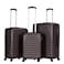 VIPTOUR ABS Hardside 3Pcs Trolley Luggage Set Spinner Wheels With Number Lock 20/24/28 Inches, VT-A392