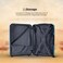 VIPTOUR ABS Hardside 3Pcs Trolley Luggage Set Spinner Wheels With Number Lock 20/24/28 Inches, VT-A392