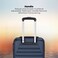 VIPTOUR ABS Hardside 3Pcs Trolley Luggage Set Spinner Wheels With Number Lock 20/24/28 Inches, VT-A392