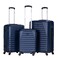VIPTOUR ABS Hardside 3Pcs Trolley Luggage Set Spinner Wheels With Number Lock 20/24/28 Inches, VT-A392