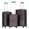 VIPTOUR ABS Hardside 3Pcs Trolley Luggage Set Spinner Wheels With Number Lock 20/24/28 Inches, VT-A393