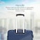 VIPTOUR ABS Hardside 3Pcs Trolley Luggage Set Spinner Wheels With Number Lock 20/24/28 Inches, VT-A394