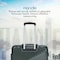 VIPTOUR ABS Hardside 3Pcs Trolley Luggage Set Spinner Wheels With Number Lock 20/24/28 Inches, VT-A394