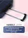 VIPTOUR Luggage 3Pcs ABS Hardside Trolley Set Spinner Wheels With Number Lock 20/24/28 Inches, VT-A395