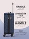 VIPTOUR Luggage 3Pcs ABS Hardside Trolley Set Spinner Wheels With Number Lock 20/24/28 Inches, VT-A395